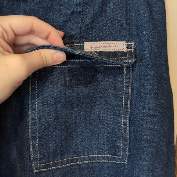 Frantic Vintage Cargo Denim Maxi Skirt - Picture 8 of 8